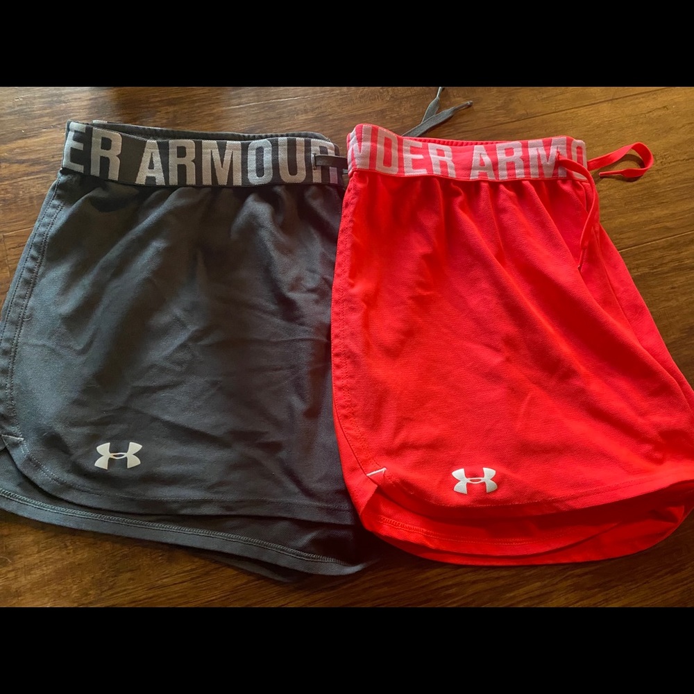 Lot of 2 Under Armour Shorts- size large